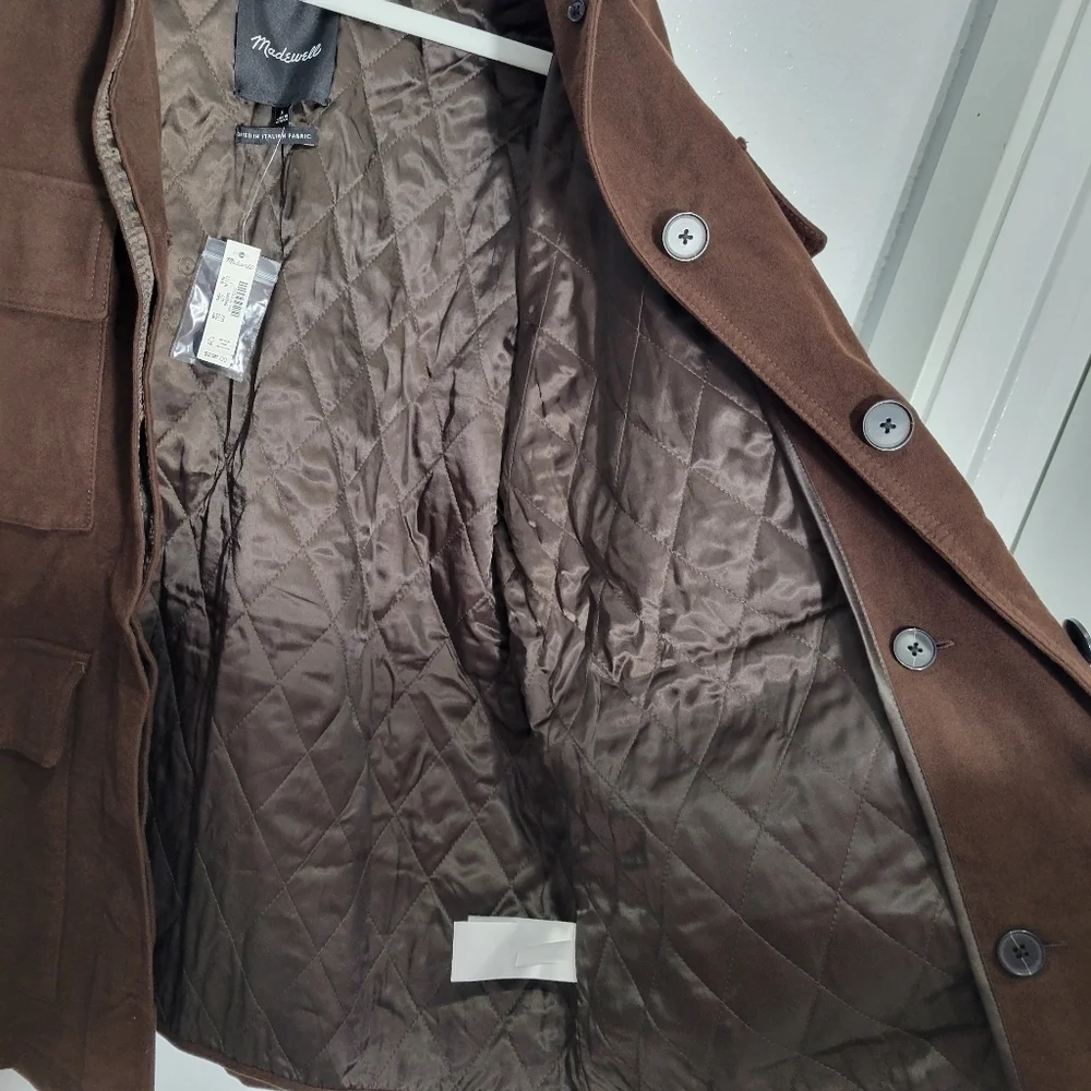 Madewell Flap-Pocket Field Jacket NWT NT117 SZ L - Picture 7 of 11